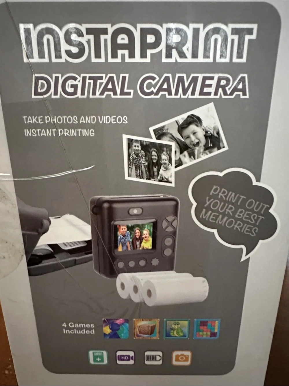 Vivitar Instaprint Digital Camera in Black